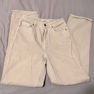 Pacsun Light Beige Denim Jeans